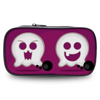 

BAOBEIKU 3D Hallowmas Character Pencil Coin Bag Large Capacity Pencil Pen Case School Supplies for Kids Student Change Purses