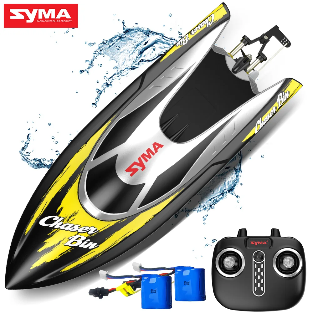 Syma Q7 سباق Rc قارب 4 قنوات للماء RC السفينة تنقلب الانتعاش مضحك لعب 2.4 Ghz عن سريع rc ل الاطفال الناضج Syma Q7 سباق Rc قارب 4 قنوات للماء RC السفينة تنقلب الانتعاش مضحك لعب 2.4 Ghz عن سريع rc ل الاطفال الناضج