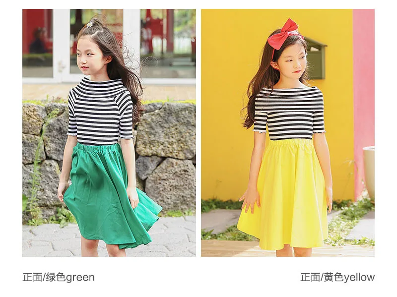 12 14 Years Clothes Teenage Girls Dresses Girls Clothes Summer Spring 2019 Stripe Kids Dresses For Girls Children Clothing 5 6 7 8 9 10 11 12 15 16 17 years little teen girls   korean kid dress teen girls dress party (2).jpg