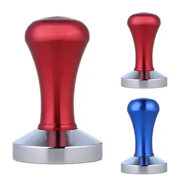 

58mm Stainless Steel Flat Base Coffee Powder Espresso Bean Tamper Press Hammer