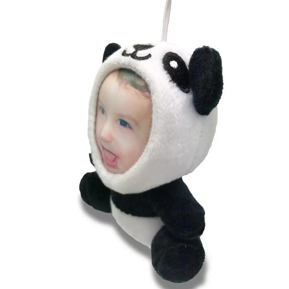 Panda farcita Bambola animale foto realistica fronte personalizzata della del W92DYEHI