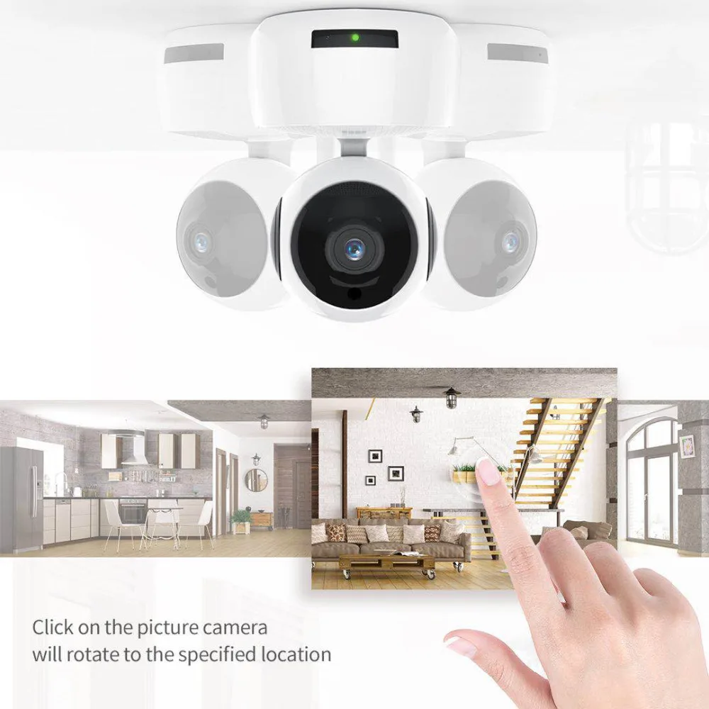 Pengbo Беспроводной ip безопасности Wi Fi Камера 1080 P видеонаблюдения P2P Мини CCTV Главная