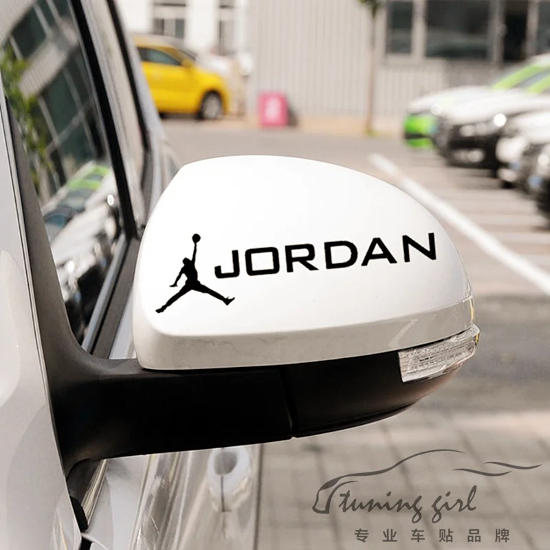 

Car Stickers Basketball Air Micheal Jordan Creative Decals For Rearview Mirrors Auto Tuning Styling Vinyls 15x4cm Duad D11