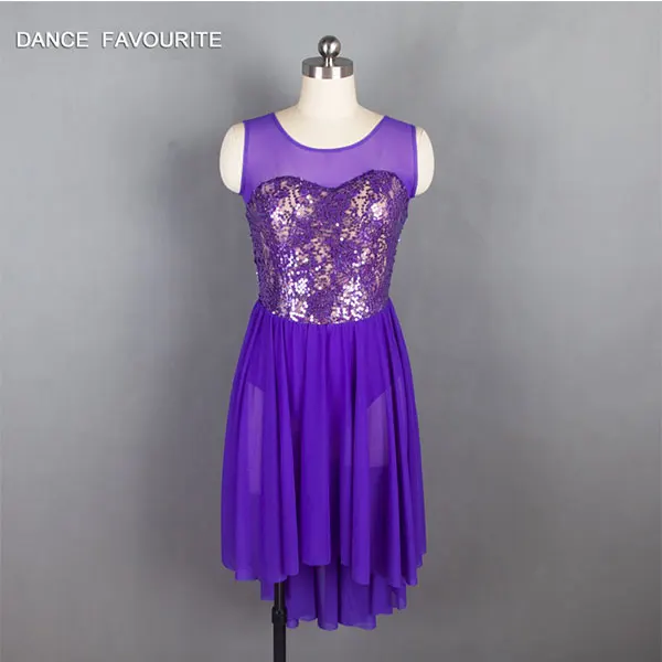 Dance Favourite Navy Blue Lyrical Dance Costumes Women & Girl Ballet