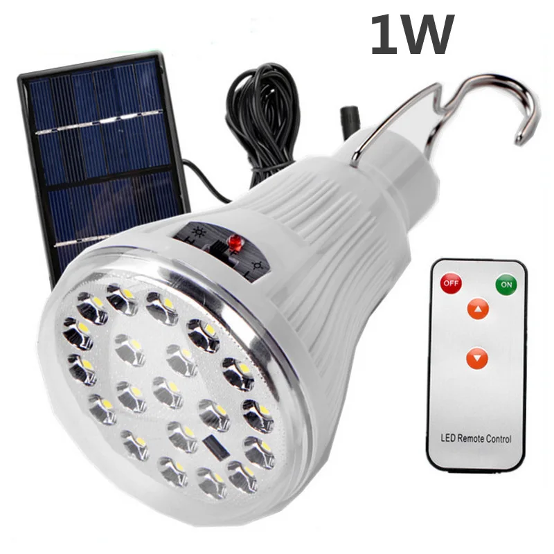 

CHICLITS Solar Hanging Lights LED Remote Control Outdoor Tent Camping Hook Lamp Garden Decoration Travel Emergency Light Bulb