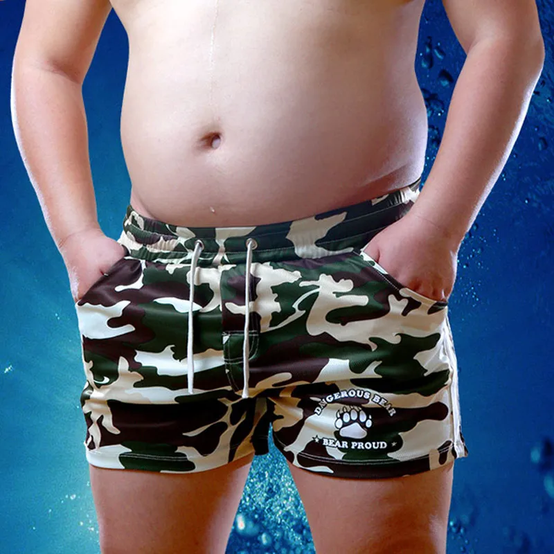 Мужские трусы боксеры с медвежьими лапами 3 цвета размеры M L XL XXL|mens board shorts|board