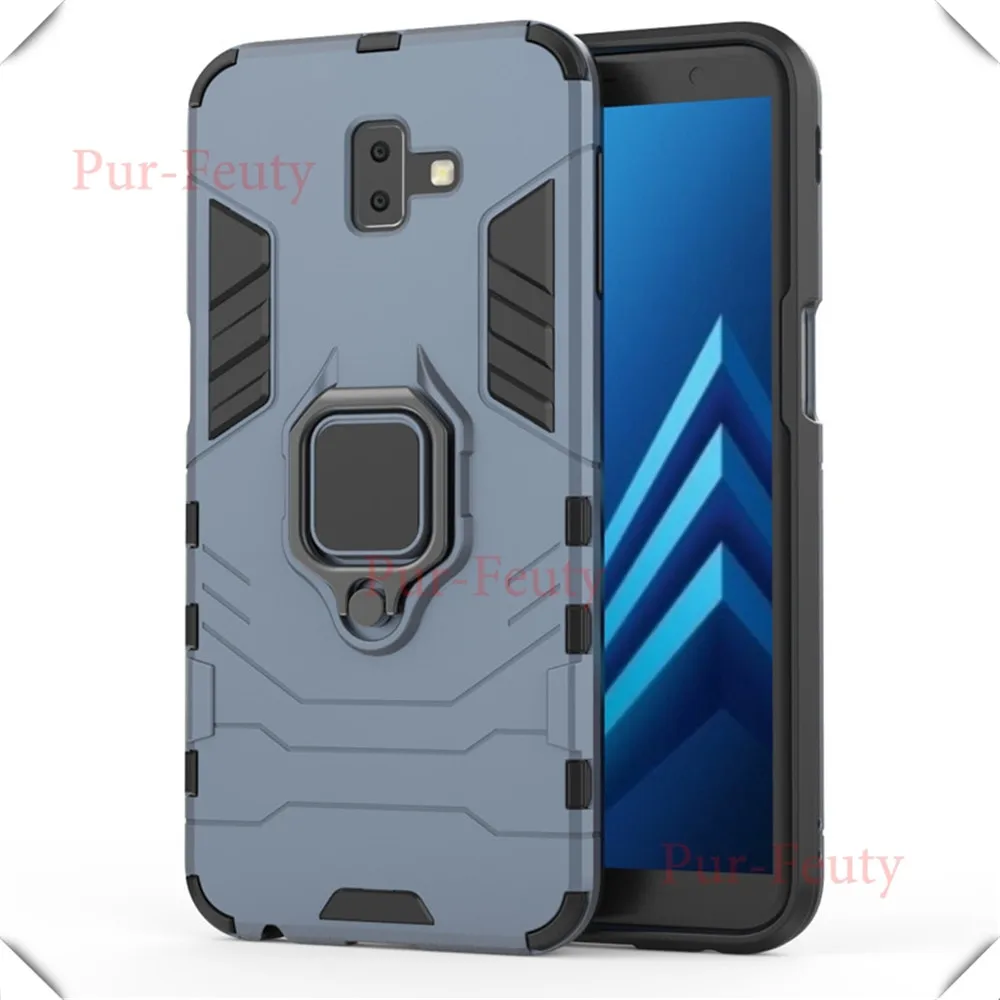 Case For Samsung J6 Plus Armor Fitted Case For Samsung J6 Prime Soft TPU Hard PC Silicon Shockproof Phone Cover Coque Shell Capa (5)