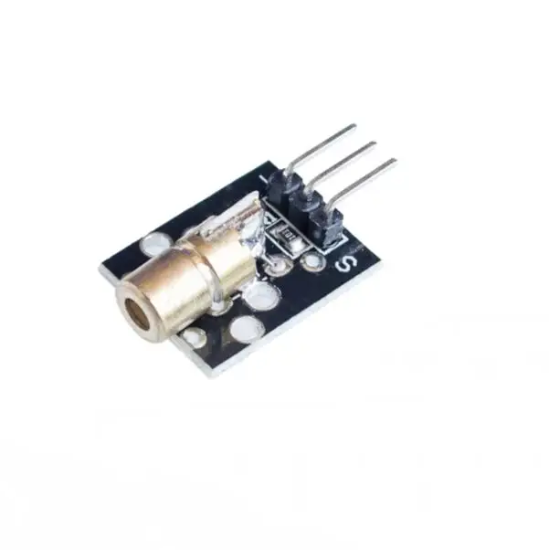 

KY-008 650nm Laser sensor Module 6mm 5V 5mW Red Laser Dot Diode Copper Head
