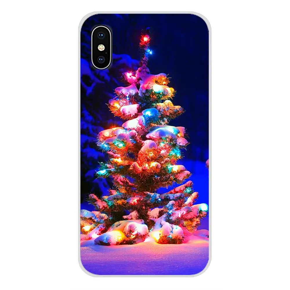 Аксессуары для рождественской тематики чехлы телефонов Samsung Galaxy S3 S4 S5 Mini S6 S7 Edge S8 S9