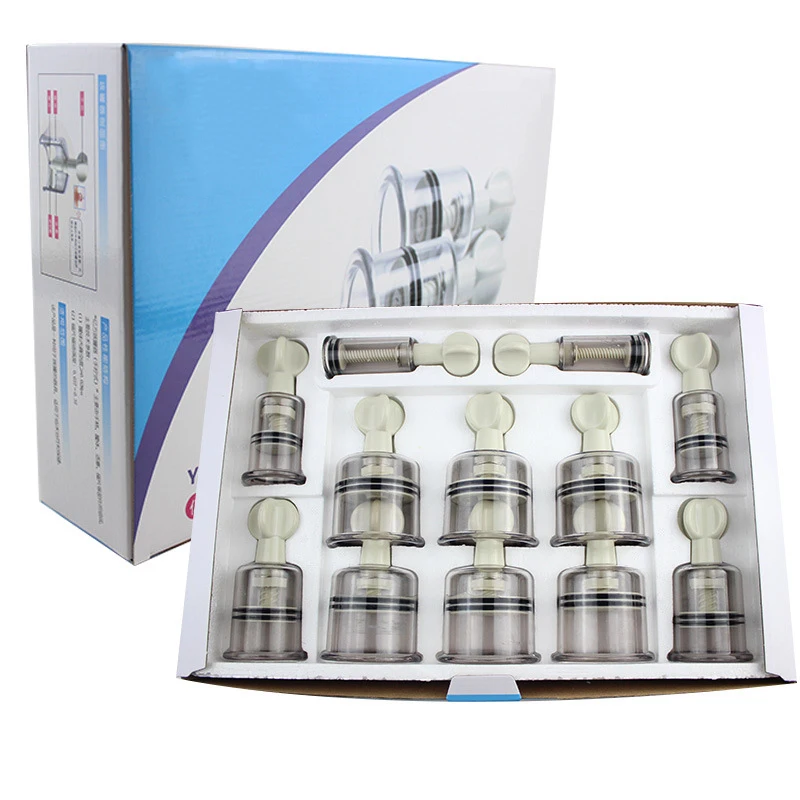 

Vacuum Massage Acupuncture Cans Rotary Breasts Enlarger Twist Suction Cupping Cups Therapy Back Massage Relax Anti-Cellulite