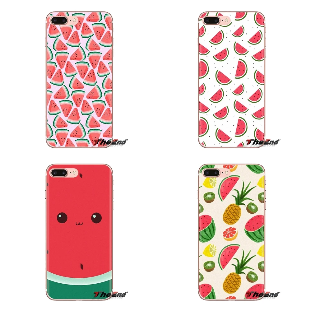 Silicone Phone Housing For Samsung Galaxy J1 J2 J3 J4 J5 J6 J7 J8 Plus 2018 Prime 2015 2016 2017 Cartoon Watermelon Fruit Summer |