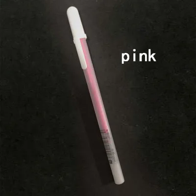 1 шт. 9 цветов kawai карандаши флуоресцентные краски карандаши маркеры офисные школьные принадлежности художественное Рисование маркером ручка - Цвет: Pink