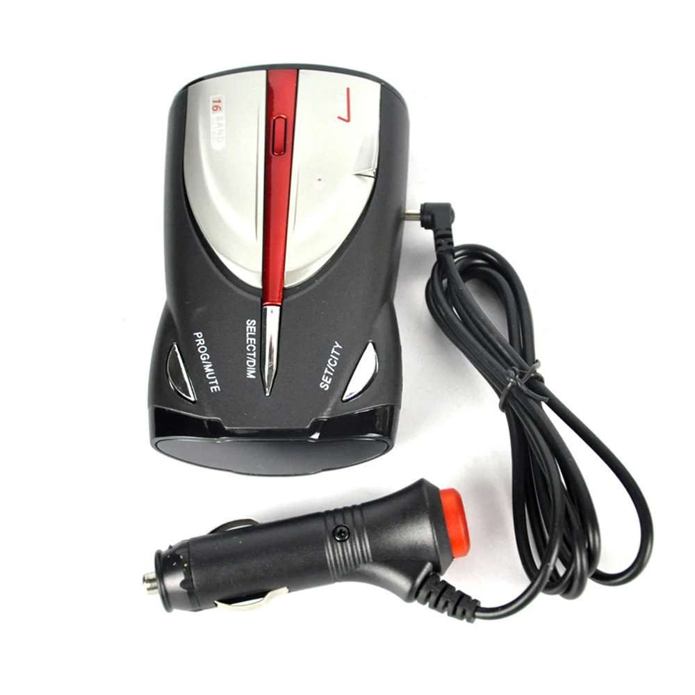 ENKLOV XRS9880 Car Radar Detector English Russian Auto 360 Degree Vehicle Voice Alert Alarm Warning 16 Band LED Display
