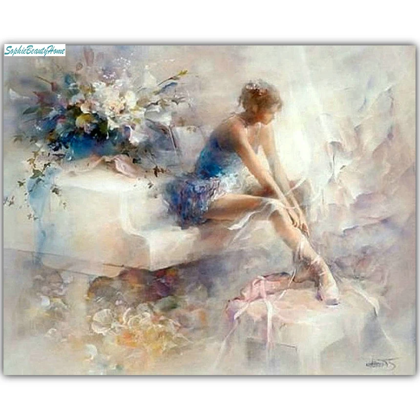 Sophie Beauty Home 5D алмазная вышивка крестиком 3D кристалл полное Украшение Diy цветок