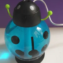 GX02-16, маленький божья коровка увлажнитель воздуха для автомобиля с USB инкубаторный диффузор светодиодный мини увлажнитель воздуха портативный водяной ароматический увлажнитель воздуха