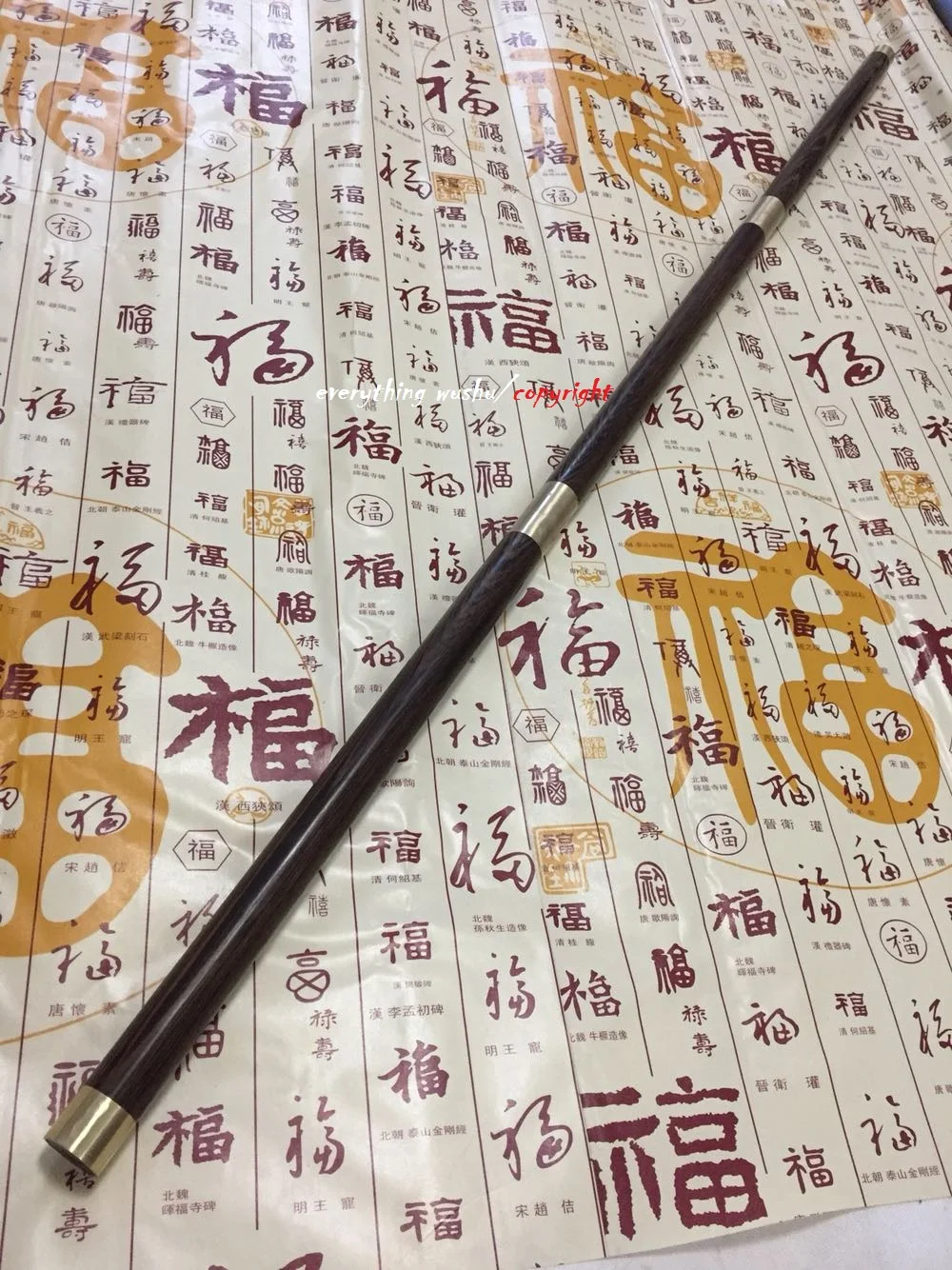 Wing Chun Portable Wushu Shaolin Sticks Hardwood Bo Staff Wenge Escrima Sticks