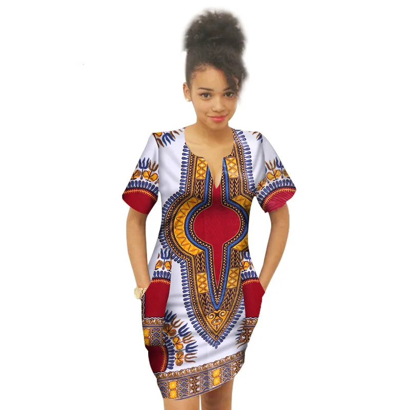 Summer-Africa-Above-Knee-Dress-for-Girl-Bazin-Riche-Dress-For-Child-African-Wax-Print-Plus(1)