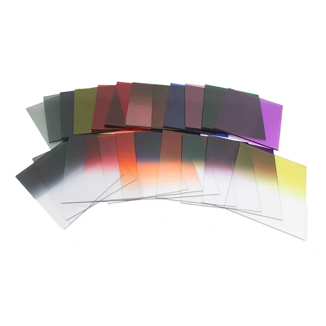 Best Price New 24pcs/ Whole Set for Cokin P Series  24 colors Square Graduated & Full Color Lens Filter for Nikon Canon Rebel SLR DSLR