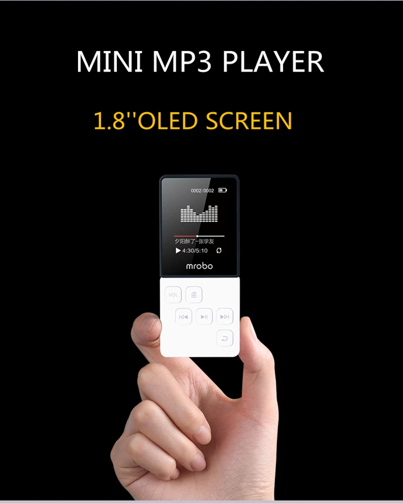 Лучший MP3-плеер 8 Гб HIFI часы 1,8 дюймов экран воспроизведение 80 часов Mp3 высокое качество звука музыкальный плеер с fm-радио рекордер электронная книга