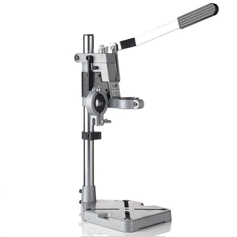 Comprar Dremel soporte de taladro eléctrico accesorios de Herramientas Eléctricas Banco de perforación soporte de prensa DIY herramienta Base marco para taladro titular de taladro
