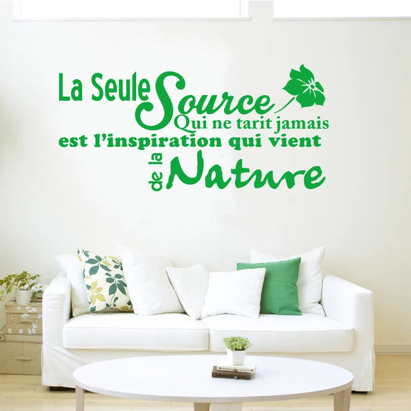 Stickers muraux citation : Inspiration pour décorer son intérieur