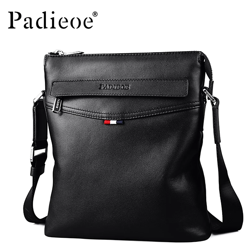 

Padieoe crossbody bags for men leather shoulder bags satchel bag sling bag purses fashion vintage