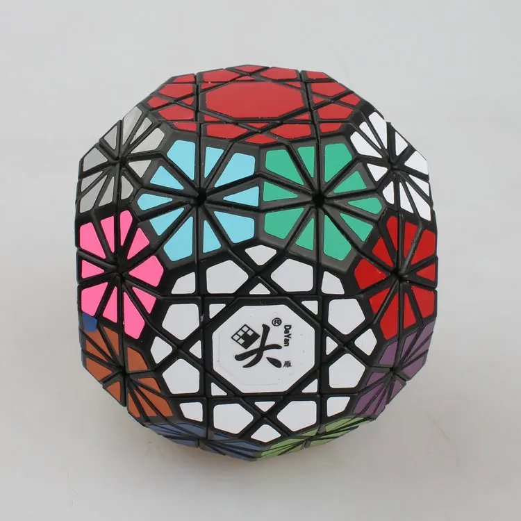 Дейан камень куб VI куб черно-белый Профессиональный ПВХ и матовые наклейки Cubo головоломка скорость Классические игрушки