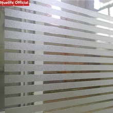 Barato 3D Tarja Fosco Estática Etiqueta De Vidro Do Escritório Sala de estar Quarto Banheiro Filme Janela Película Decorativa Estática Não-Cola