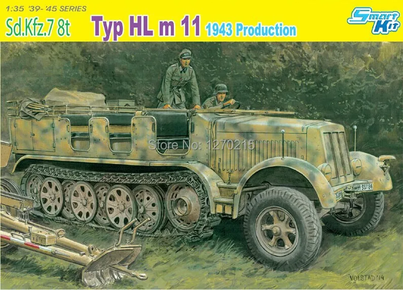 Dragon Model Kit Sd Kfz 7 8t Typ HL m 11 Halftrack 1 35 Scale 6794