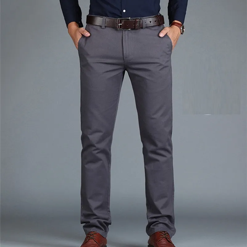 Online ICPANS Hosen Lose Baumwolle Volle Länge Männer Hosen Casual Taschen Armee Khaki Schwarz Männlichen Hosen Hosen Männer social Große Größe sommer