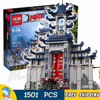 

1449pcs New Ninja Ancient Temple Battle Ultimate Weapon 10722 Model Building Blocks Children Toys Bricks Compatible With Lago