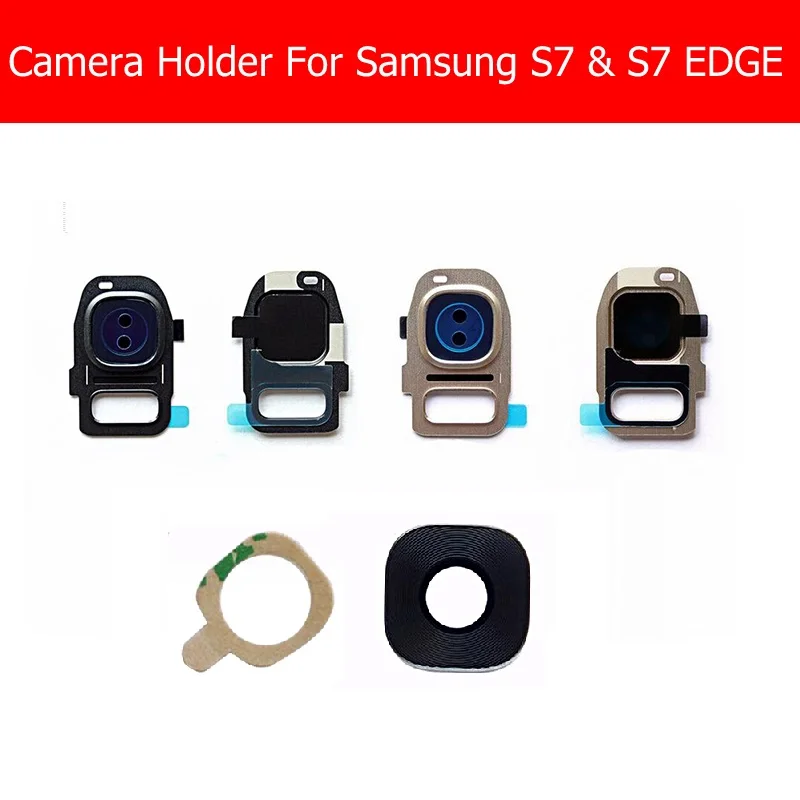 Genuine Rear Camera Lens with Frame Holder For Samsung galaxy S7 G930
