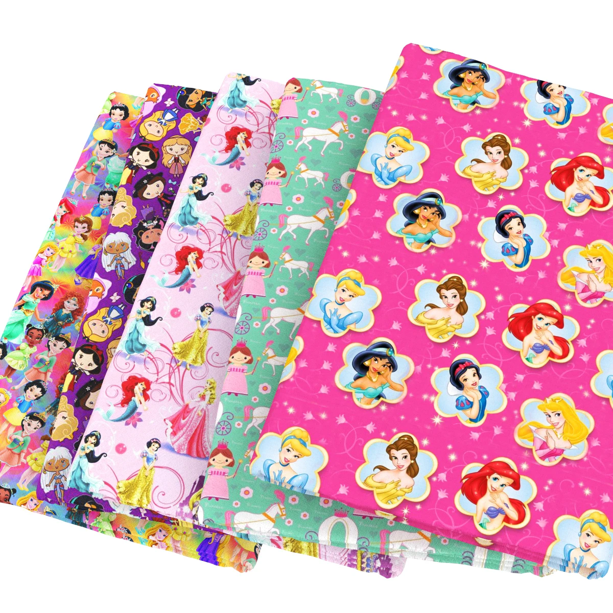 

David accessories Girls 50*145cm 100% Cotton Fabric for Tissue Kids Home textile for Sewing Tilda Doll Cloth,c4154