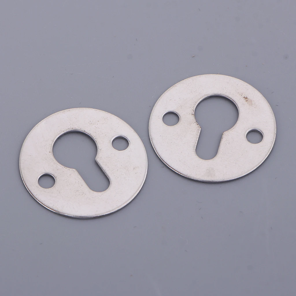 Heavy Duty Keyhole Hangers - Pack of 100 Round Shape Perfect for Shelves Mirrors Picture Frames Plate Tow Hole, Set of 100