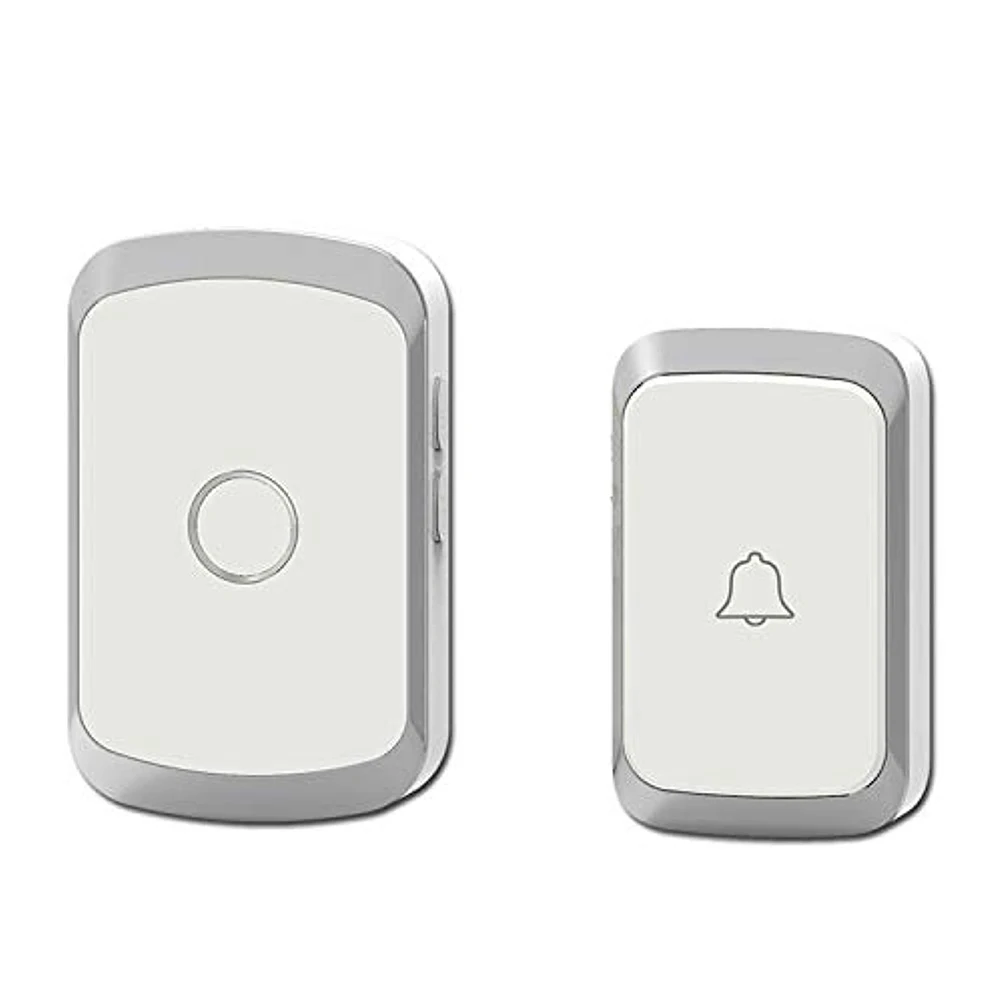 Wireless Waterproof Doorbell Smart Doorbell 300M Remote US EU UK Plug LED Flash Home Cordless Smart Door Bell Wifi Doorbell