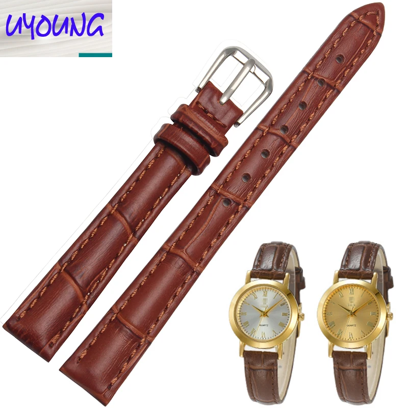 Кожаный ремешок для часов UYONG маленький женский 10 мм 12 14 16 DW|14mm watch|watch 14mm12mm watch |