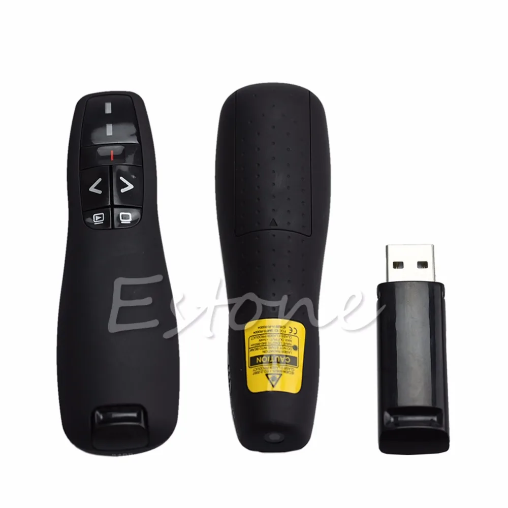Laser Pointer Pen USB Wireless 2.4GHz PowerPoint PPT Presenter Remote Control Laser Pointer Pen