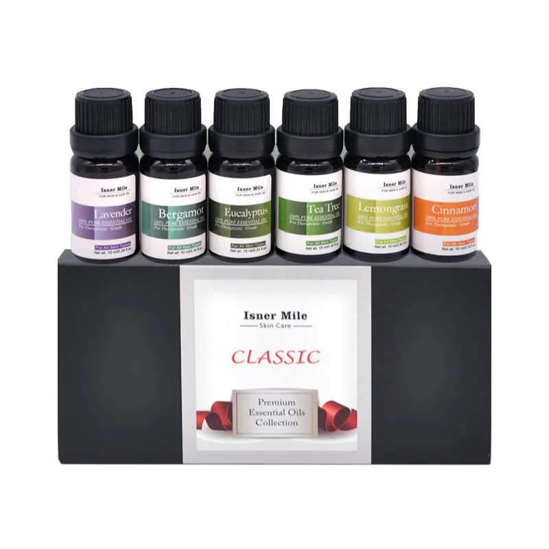 

Essential Oil For Diffuser Aromatherapy Oil Humidifier 6 Kind Fragrance Aromatherapy Oil Natural Spa Oil 6pcs/set