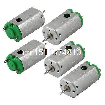 

5 Pcs High Torque 1mm Shaft Mini Motor DC 3V 19300RPM for RC Model Airplane Toy