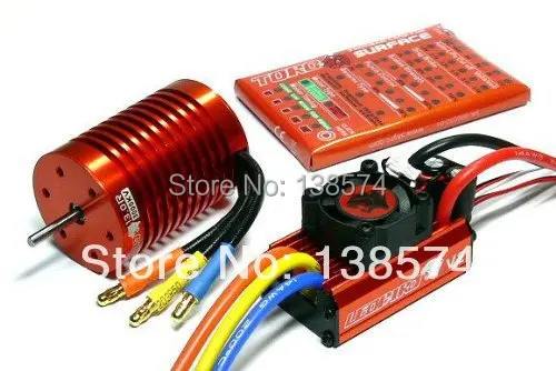 SKYRC LEOPARD 60A V2 ESC + 13T 3000KV бесщеточный двигатель 1/10 автомобильный комбинированный с