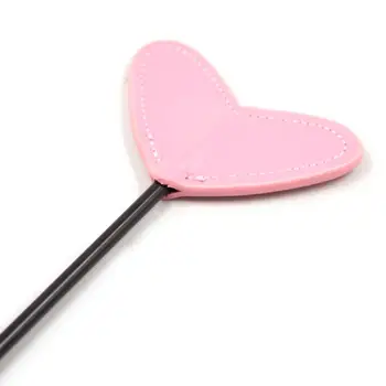 The Heart Tip Crop Whips fantasy Pleasure tickler paddle cosplay game Slave BDSM sex toys for couples beginner bondage spank 4