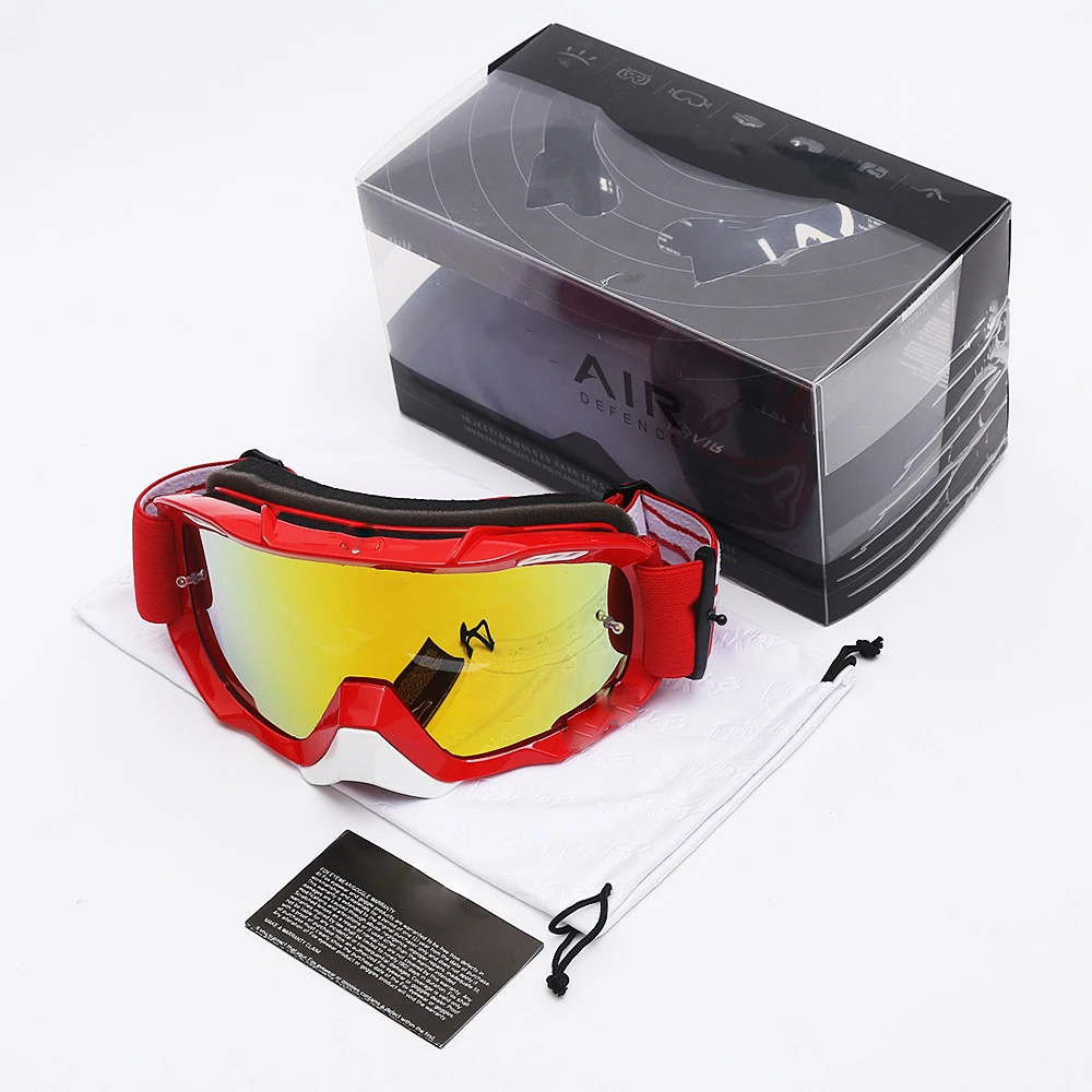 FFOX очки воздушные горные беговые мотоциклетные MX очки для езды на горном велосипеде воздушные космические противотуманные мотоциклетные очки