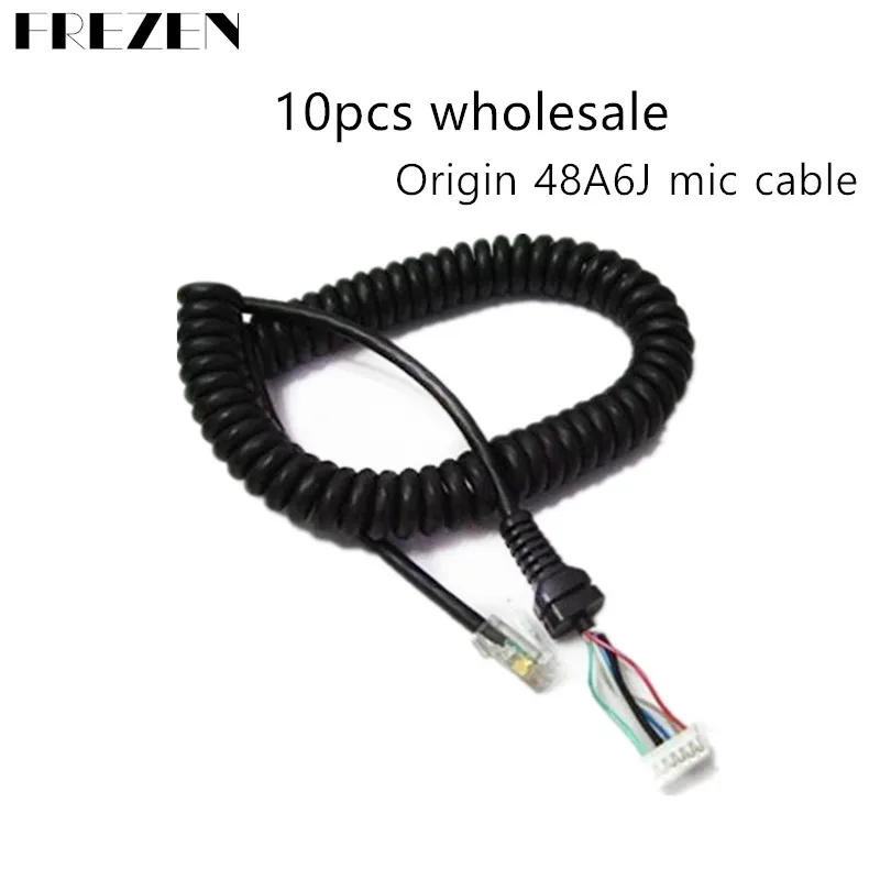 10 шт Замена Mic кабель провод для YAESU MH-48A6J М-7800 м-8800 М-8900 FT-7100M FT-2800M FT-8900R