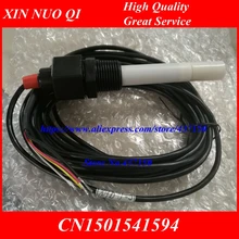 Sensor ce eletrodo condutividade eletrodo, sensor de condutividade, medidor de condutividade preto de platina, compenati de temperatura