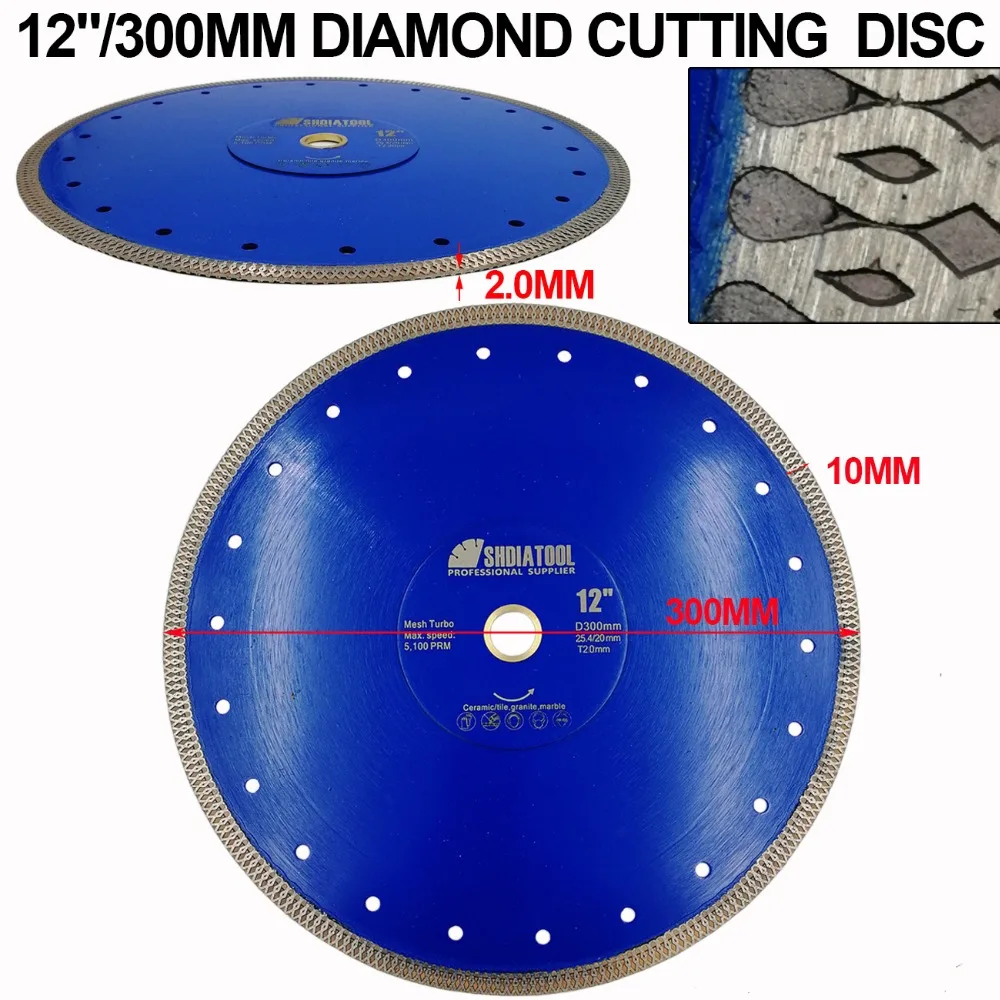 2 шт. Диаметр " 4,5" " 7" " 10" 1" Горячий прессованный X сетка Turbo алмазный пильный диск высота алмаза 10 мм режущий диск для фарфора
