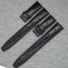 New Fashion Wrist Watchband Accessories Alligator Grain men Brand Watches Strap 20mm Replacement new Bracelets For