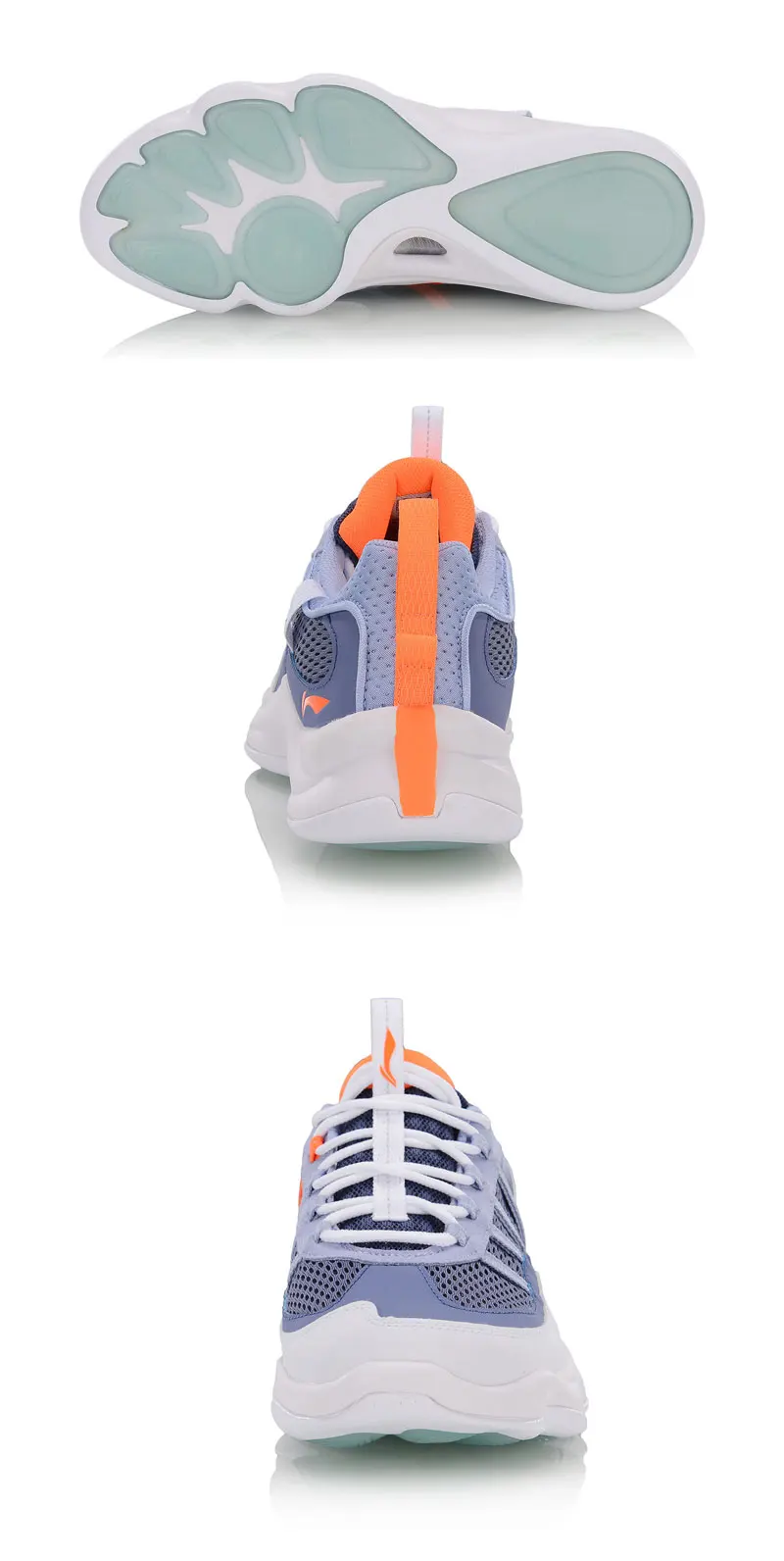 Li-Ning/Мужская обувь для тренировок с усиленной подушкой; светильник; удобная дышащая спортивная обувь с подкладкой; кроссовки; AFJP021 YXX063