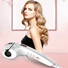 220 В Автоматическая завивка для волос мини Керамическая Интеллектуальная электрическая плойка для волос инструмент против ожогов ЖК-дисплей простота в эксплуатации