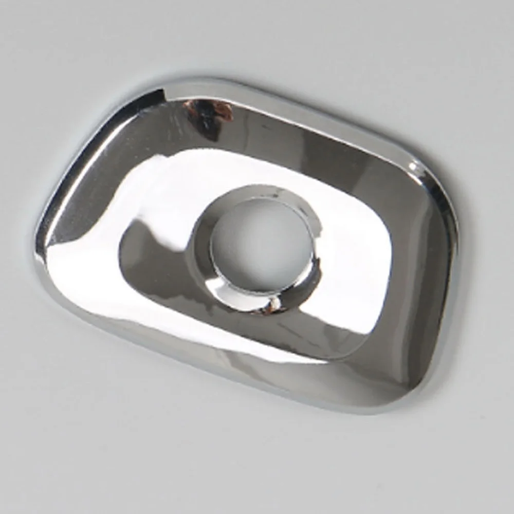 Красный/Серебряный ABS задняя дверь камера отверстие крышка отделка для Jeep Cherokee 2014