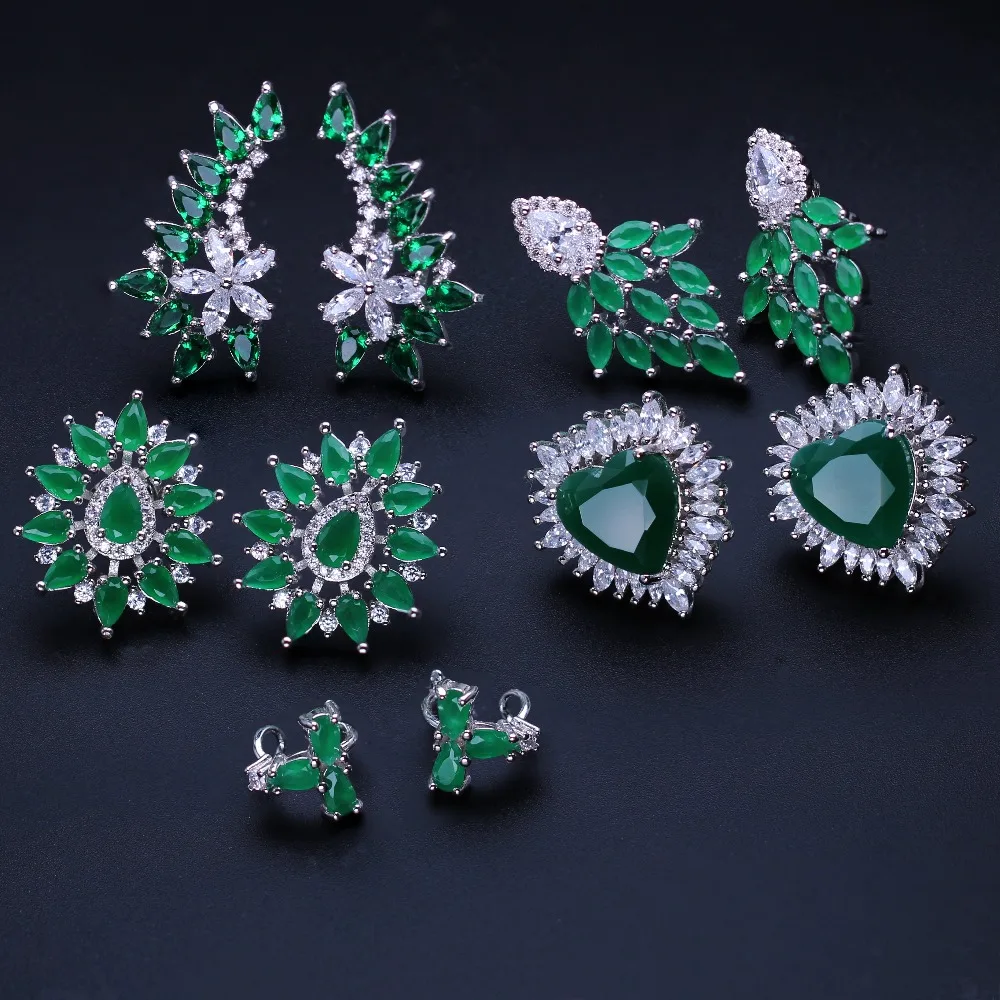 Buy Milky Green/Light Green Earring Wholesale Earring